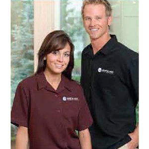 Bermuda - Maroon - Ladies' Rayon/polyester Camp Shirt. Opportunity Buy