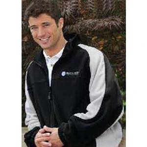 Sienna - Black-gray - Men's Reversible Nylon-to-micro-fleece Jacket. Opportunity Buy