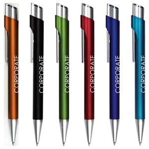 Pinnacle Corporate - Catalog 5-7 Day Production - Pinnacle Pen With Longest Writing Refill With Chrome Top Plunger
