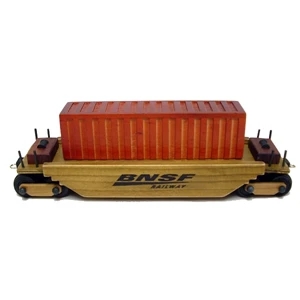 Train Intermodal Car - Two Pieces With 5 Oz. Deluxe Mixed Nuts (no Peanuts)