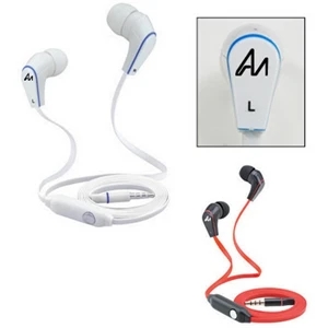 Isolation Stereo Earphone With Built-in In-line Microphone With Your Logo Printed