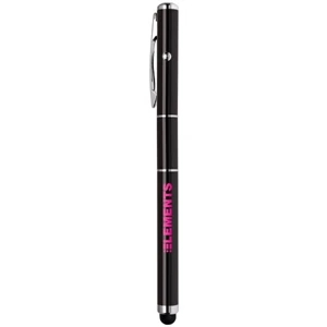 Polaris (r) - Brass 3 In 1 Multifunctional Stylus Laser Pointer And Pen