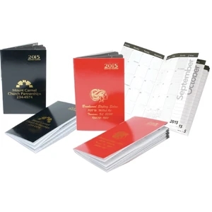 Classic (r) - Monthly Pocket Calendar, Bound In High-gloss Stiff Cover Stock