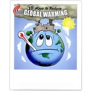 Ways To Reduce Global Warming - Coloring And Activity Book With Environmental Theme, 8 Pages