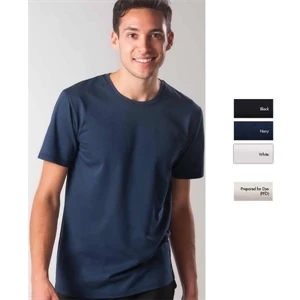 S- X L - Short Sleeve Light Weight Dri-balance(tm) Tee, 65% Combed Cotton, 35% Polyester