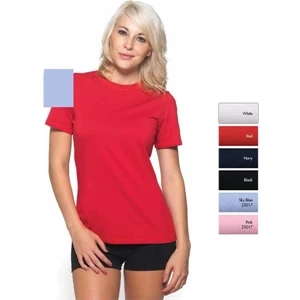 Mesa - X S- X L - Short Sleeve Dri-balance(tm) Stretch Tee, 5.0 Oz Self Fabric Collar Cap