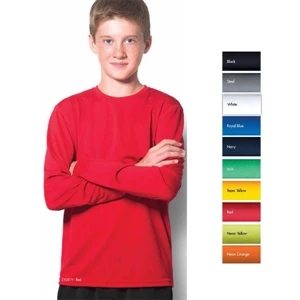 Chicago - Unisex Youth 100% Microfiber Polyester Long Sleeve Training Shirt