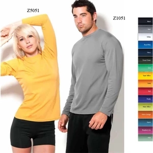 Chicago - X S- X L - Long Sleeve Syntrel(tm) Training Tee In 100% Microfiber Polyester