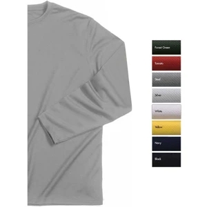 Sierra - X X S- X L - Unisex Long Sleeve Jacquard Textured Syntrel(tm) Training Shirt