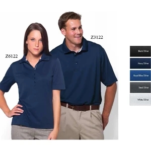 Cobblestone-w - S- X L - Women's Short Sleeve Syntrel(tm) Popcorn Polo