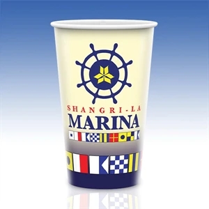 Visstun (r) - Reusable White Plastic Cup-24 Oz.-full Color- 5-day Std; Rush: 2,3,or 4-day