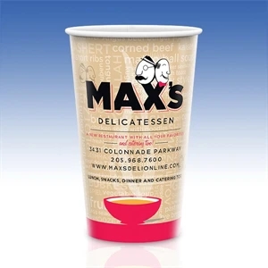 Visstun (r) - Heavy Duty Paper Cold Cup-24 Oz.-full Color- 5-day Std; Rush: 2,3,or 4-day