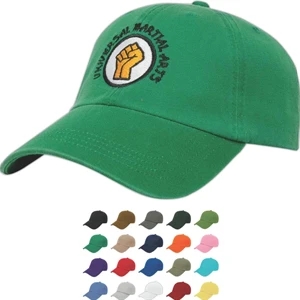Classic Series - Low Profile Washed Chino Twill Six Panel Unstructured Relaxed Golf Cap