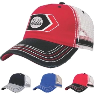 Classic Series - Silkscreen - Low Profile Washed Chino Twill Six Panel Unstructured Relaxed Golf Cap