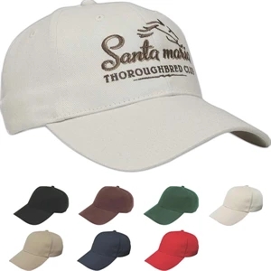 Classic Series - Medium Profile Heavyweight Six Panel Structured Cap With Clip Buckle