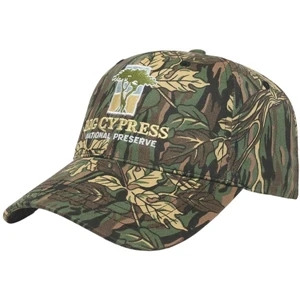 Camouflage Series - Forest Pattern 6 Panel Structured Camo Cap. Medium Profile