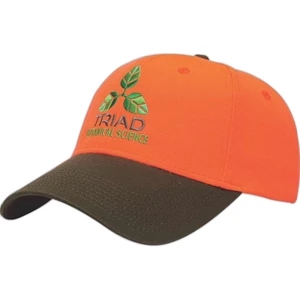 Camouflage Series - Medium Profile Six Panel Structured Blaze With Brown Visor Cap