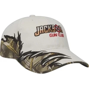 Camouflage Series - Medium Profile Six Panel Structured Jagged Wave Cap