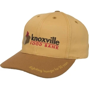 Made In The Usa Series - Medium Profile Structured Cap Featuring 6 Panels And Buckram Reinforced Front Panel