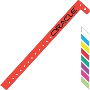 Lightweight Super Plastic And Ultra Stretch Resistant Wristband, 3/4" Wide