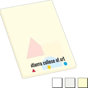 50 Sheet Count - Earth Friendly 2" X 3" Adhesive Notes Available With 100% Recycled Paper
