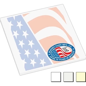 25 Sheet Count - Earth Friendly 4" X 4" Adhesive Notes In 100% Recycled Paper