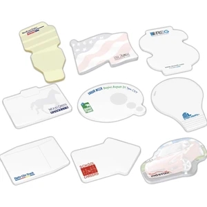 50 Sheet Count - Dollar Sign - Earth Friendly Die Cut 4" X 3" Adhesive Notes Available With 100% Recycled Paper