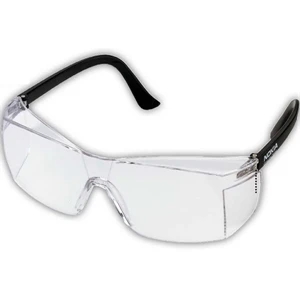 Chissel - Safety Glasses With Black Temple And Clear Uv Protected Lenses