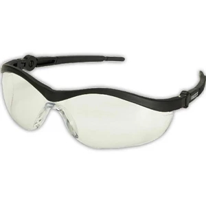 Ratchet Wrap - Wraparound Style Safety Glasses With Black Frames And Clear Lens