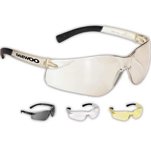 Ztek - Safety Glasses With Straight Back Rubber Tips And Built-in Nose Pads