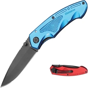 Schwarzwolf (r) Adventurer - Folding Knife With Aluminum Handle And Stainless Steel Blade