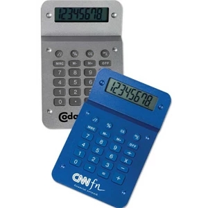 Wave (r) - Calculator With 8 Digit Lcd Display And Soft Raised Rubber Buttons