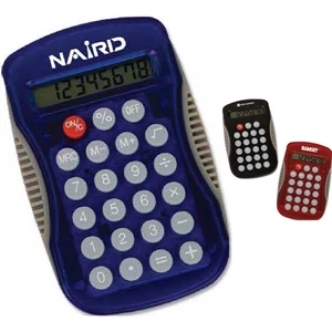 Deskmate - Calculator With Curved Design For Holding Writing Instruments, Pen Not Included