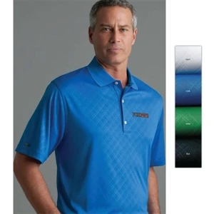 Greg Norman Collection Play Dry (r) Ml75 - S - X L - Diamond Embossed Body Polo With Moisture Wicking Management