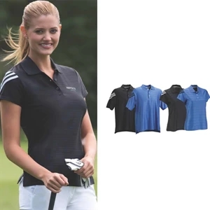 Adidas (r) Climacool (r) - S - X L - Women's Mesh Polo Shirt Features 100% Polyester And Moisture Management