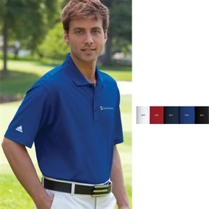 Adidas (r) Climalite (r) - S- X L - Basic Short Sleeve Polo Shirt Features Moisture Management