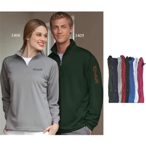 Vansport (tm) - 2 X L-3 X L - Women's Mesh 1/4 Zip Tech Pullover Jacket