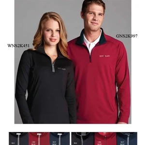 Greg Norman Play Dry (r) - S - X L - Women's 1/4 Zip Active Pullover With Reflective Taping