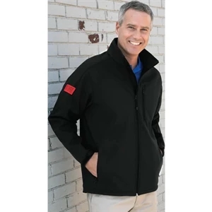 Quantum Zocket (tm) Vantek (tm) - 2 X L-3 X L - 100% Polyester Poplin Bonded Jacket With Fleece