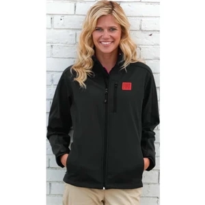 Quantum Zocket (tm) Vantek (tm) - 2 X L-3 X L - Women's 100% Polyester Bonded Poplin With Fleece Jacket