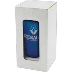 White Box With Cut-out Front Panel So Imprint And Item Can Be Seen. Blank