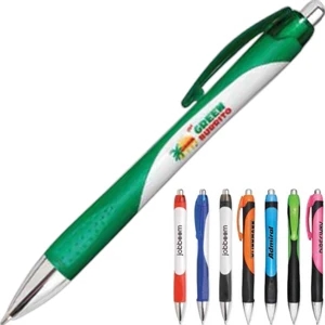 Canoodle - Medium Point Ballpoint Pen With Contoured Design And Rubber Grip