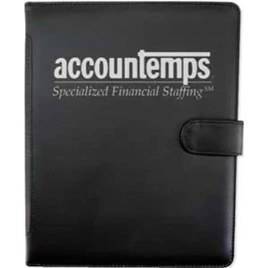 Cooper - Leather-like Portfolio For Tablets. Velvet-like Inside And Snap Tab Closure