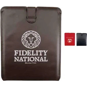 Sawyer - Leather-like Padded Sleeve For Tablets, Kindles, Etc. Loop Closure
