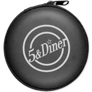Soundwave - In Ear Headphones In Leather-like Case With Inside Mesh Storage Pocket