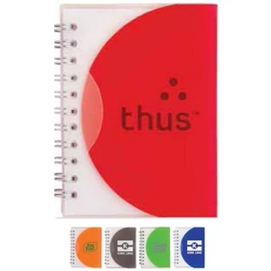 Write-away - Mini Spiral Notebook With Plastic Cover That Tucks In To Close