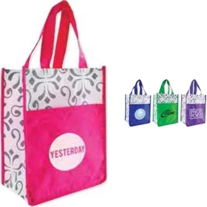 Chi Chi - 115 Gsm Laminate Front And Gusset Bag With Non-woven Back & Pocket