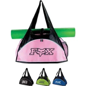 Fitness - 600 Denier Polycanvas/210 Denier Polyester Duffel Bag With Front Zipper Pocket