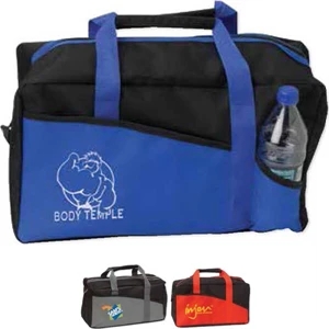 Sport - Duffle Bag With Adjustable Shoulder Strap And Large Front And Side Pocket