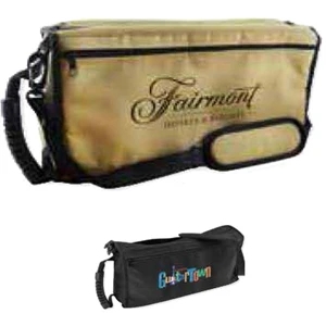 600d Polyester Beverage Caddy With Adjustable Strap And Handle For Easy Carrying